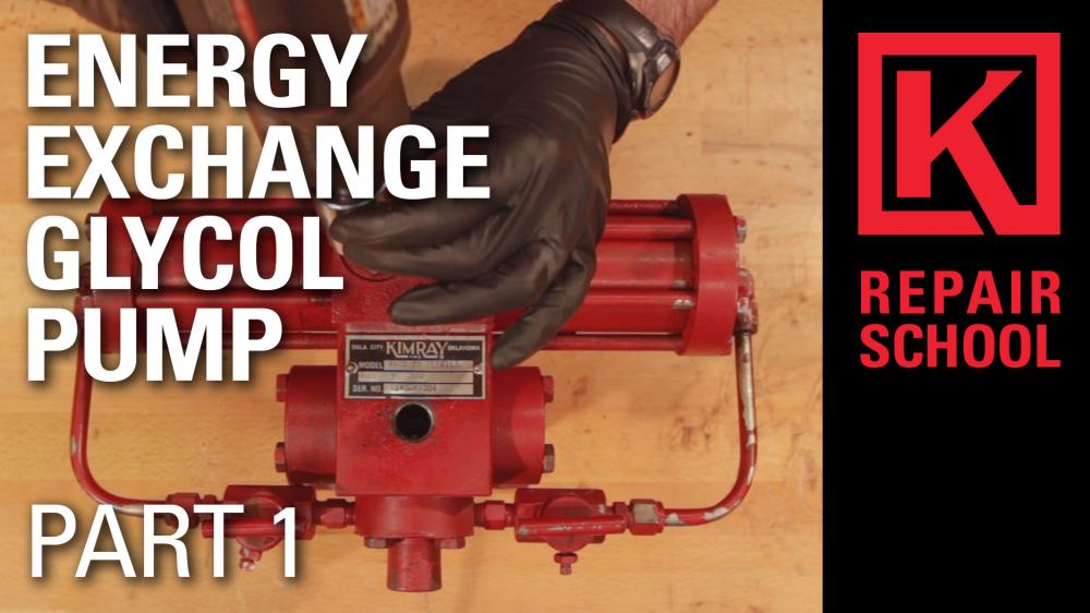 How to Repair the Kimray Energy Exchange Glycol Pump | Kimray